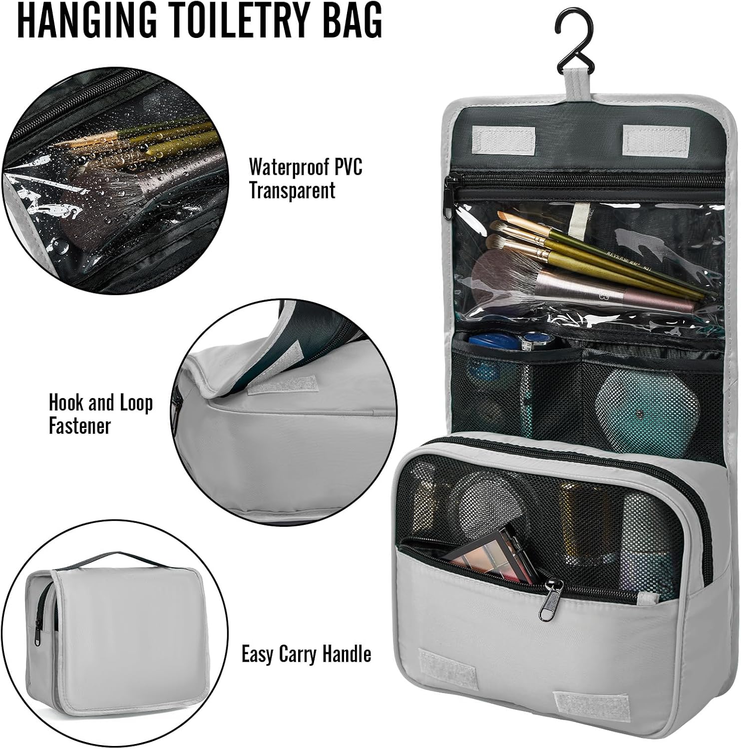 ComfortCraze:  8 Set Packing Cubes for Travel Essentials, Suitcase Organizer Bags Set for Luggage, Road Trip Travel Accessories in 4 Sizes (Extra Large, Large, Medium, Small)