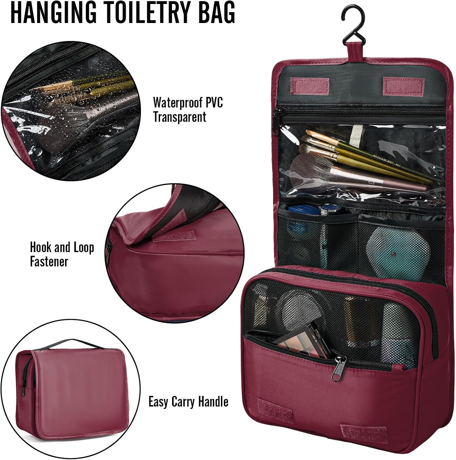 ComfortCraze:  8 Set Packing Cubes for Travel Essentials, Suitcase Organizer Bags Set for Luggage, Road Trip Travel Accessories in 4 Sizes (Extra Large, Large, Medium, Small)